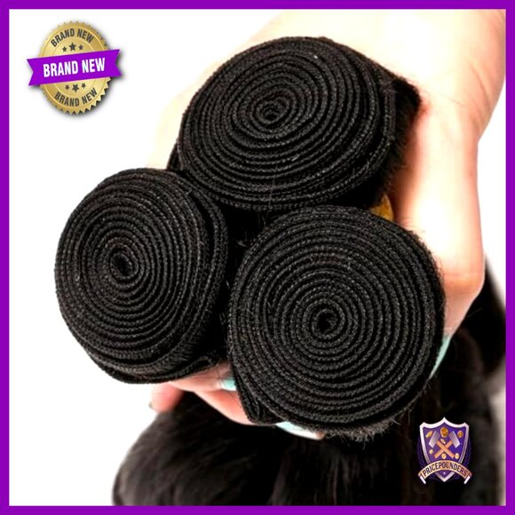 Brazilian Human Hair Extensions 18 20 22 Inch Body Wave Bundles Soft Silky main image 5